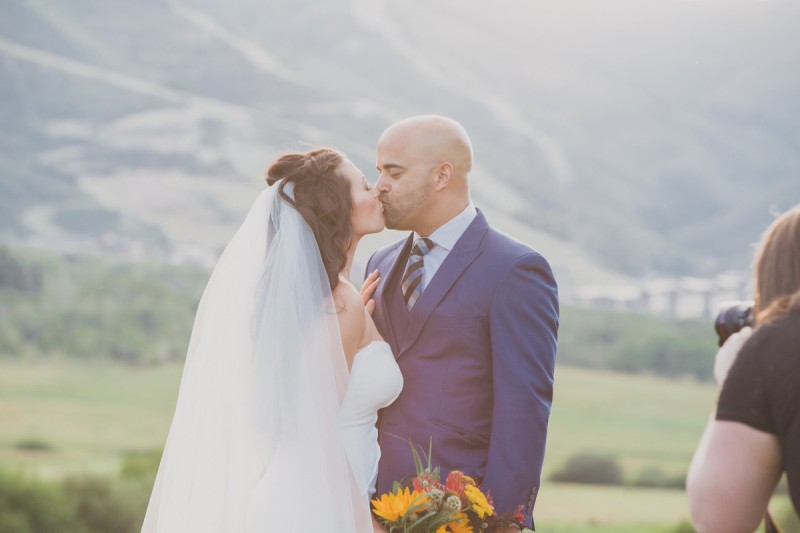 rustic mountain wedding