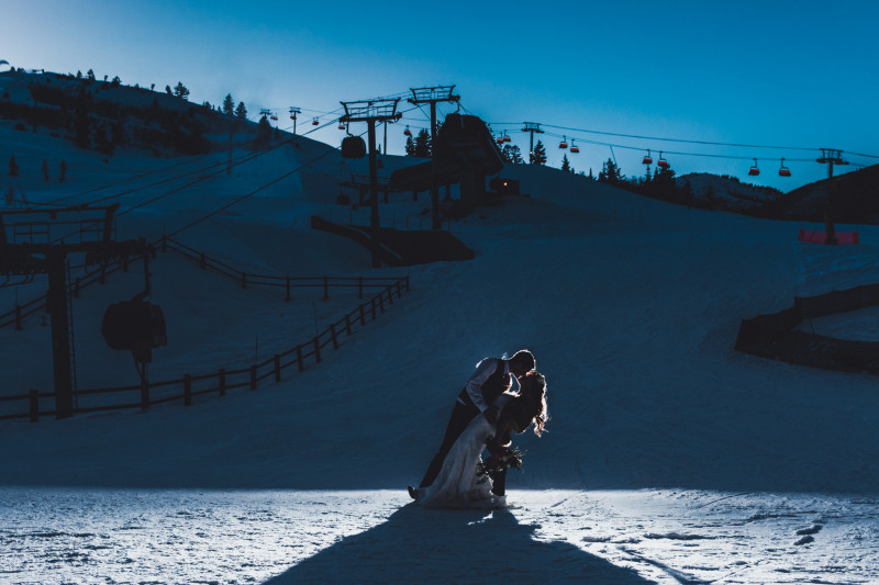 farm at canyons resort dramatic lighting
